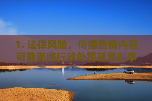 1. 法律风险,传播色情内容可能面临行政处罚甚至刑事责任,面临法律风险,行政处罚与刑事责任 1. 法律风险,传播色情内容可能面临行政处罚甚至刑事责任,面临法律风险,行政处罚与刑事责任