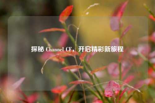 探秘 Channel CF，开启精彩新旅程