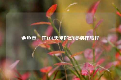 金鱼妻，在LOL天堂的动漫别样旅程