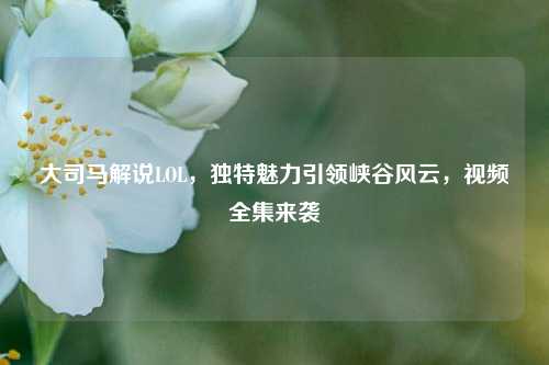 大司马解说LOL，独特魅力引领峡谷风云，视频全集来袭