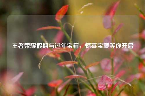 王者荣耀假期与过年宝箱，惊喜宝藏等你开启