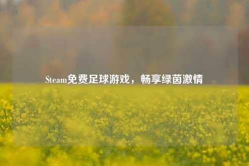 Steam免费足球游戏,畅享绿茵激情