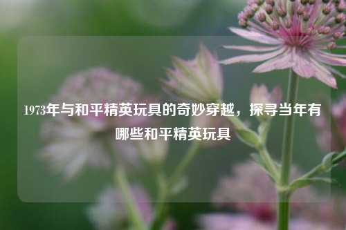 1973年与和平精英玩具的奇妙穿越,探寻当年有哪些和平精英玩具