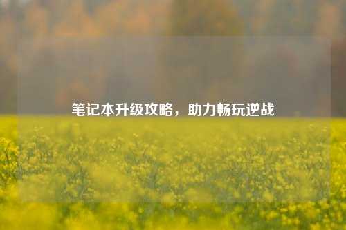 笔记本升级攻略,助力畅玩逆战